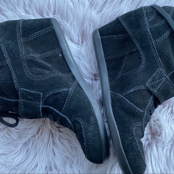 Ash Bowie Black Wedge Sneakers 40 - Picture 4 of 13